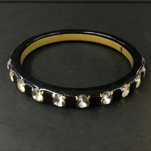 ❌❌SOLD❌❌CHANEL Vintage CC Logo Rhinestone Bangle Bracelet - Picture 4 of 7